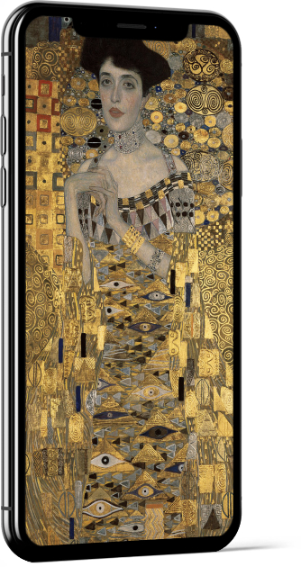 Portrait of Adele Bloch-Bauer by Klimt Wallpaper