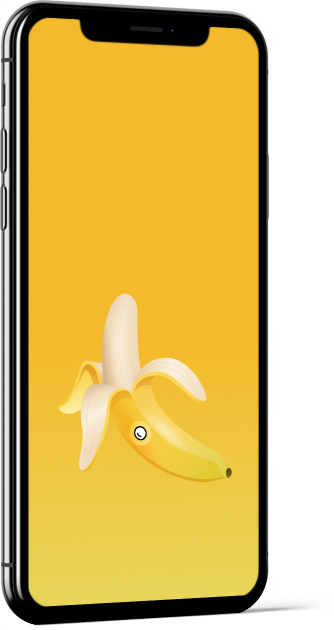 Banana Emoji Wallpaper