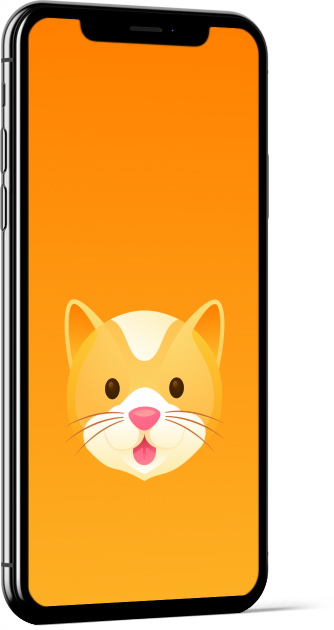 Cat Face Emoji Wallpaper