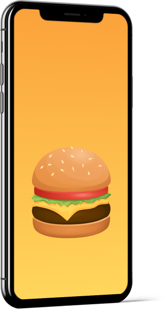Hamburger Emoji Wallpaper