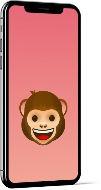 Monkey Emoji Wallpaper
