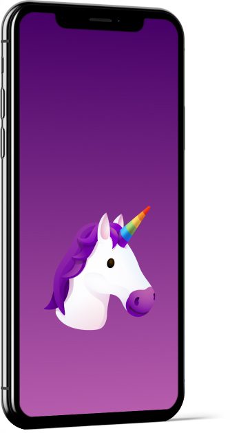 Unicorn Emoji Wallpaper