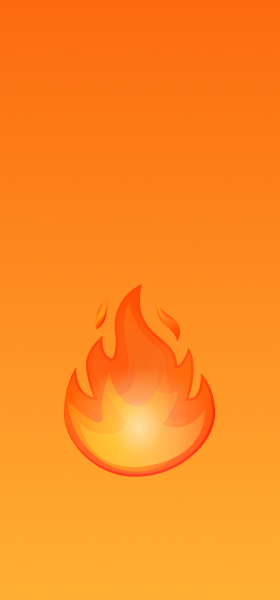 Fire Emoji Wallpaper