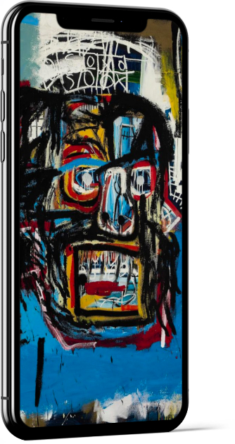 Untitled by Basquiat Wallpaper