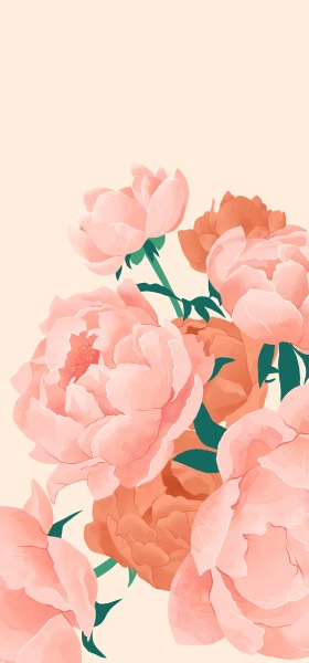 Peonies by A