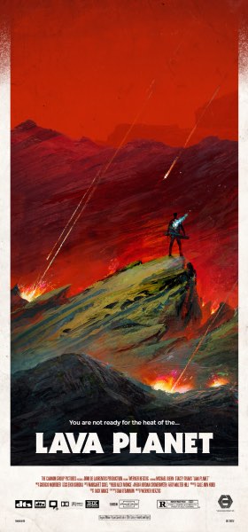 Lava Planet by Alex Monge Wallpaper