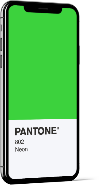 PANTONE 802 Neon Card Wallpaper
