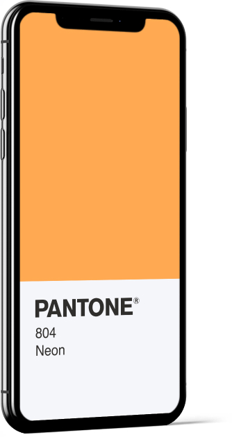 PANTONE 804 Neon Card Wallpaper