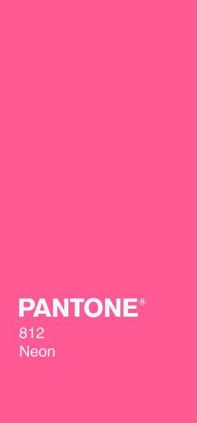 PANTONE 812 Neon Card Wallpaper