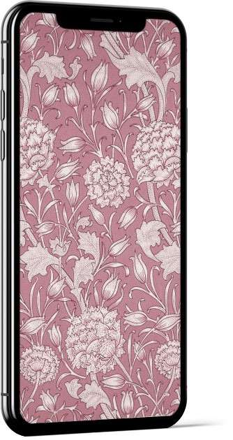 Wild Tulip Pink William Morris Wallpaper