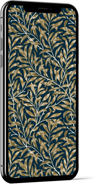 Willow Bough Golden William Morris Wallpaper