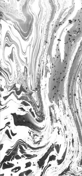 Paper Marbling Texture in Black and White Wallpaper