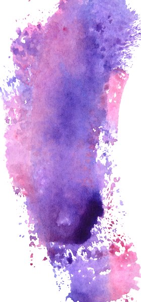 Watercolor Texture Purple Wallpaper