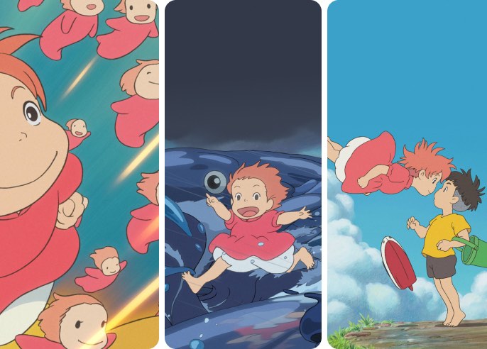 Ponyo Wallpaper Collection