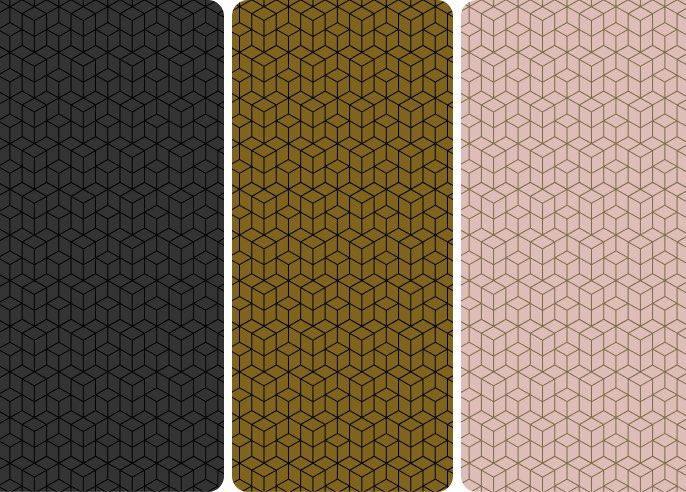 Geometric Cubes - Wallpaper Collection