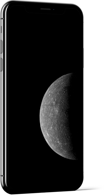 Mercury from Mariner 10 Wallpaper