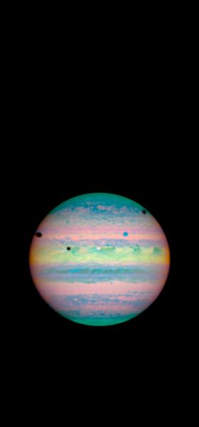 Jupiter and its moons Wallpaper